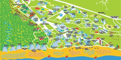 Карта Албена Болгарія