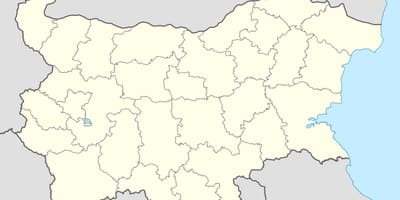 Карта Болгарії векторна карта 