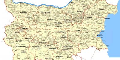 Болгарія мапа країни