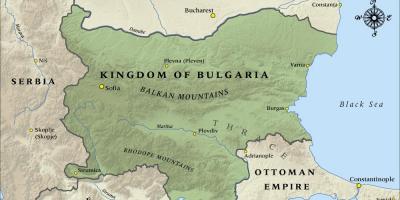 Карта старий болгарський